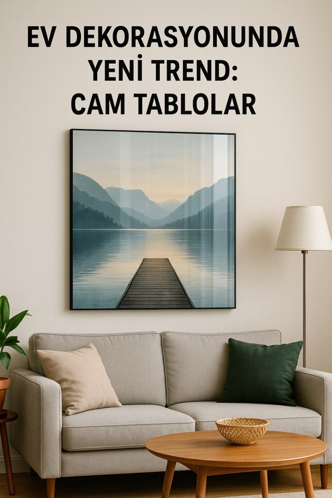 Cam Tablolar Ev Dekorasyonu
